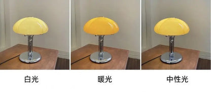 Korean Bauhaus Bedroom Mushroom Desk Lamp