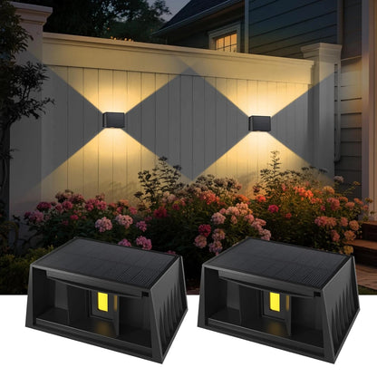Outdoor Solar Lamp Solar Wall Light Fence Wall