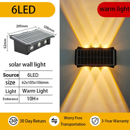 Wall Lamp Led House Outdoor Solar Waterproof