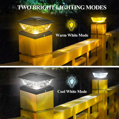Outdoor Waterproof Villa Gate Fence Light Solar Light Outdoor