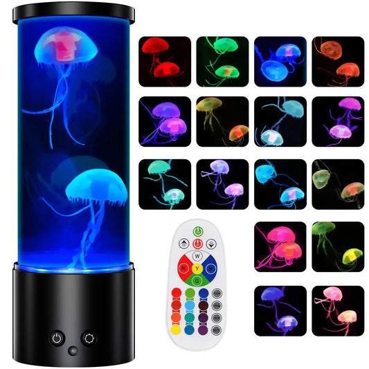 LED Mini Jellyfish Light USB Rainbow Color