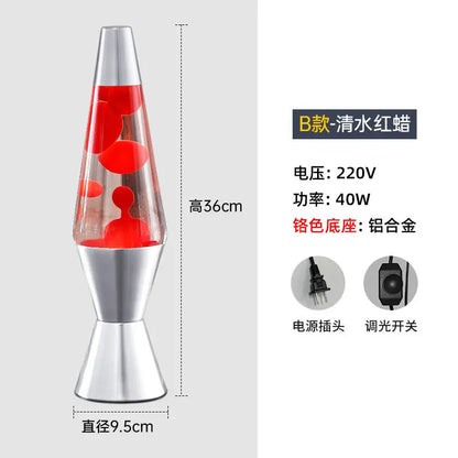 Lava jellyfish lamp decoration bedside night lamp