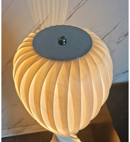 Living Room Floor Lamp Wooden Style Bedroom Headboard