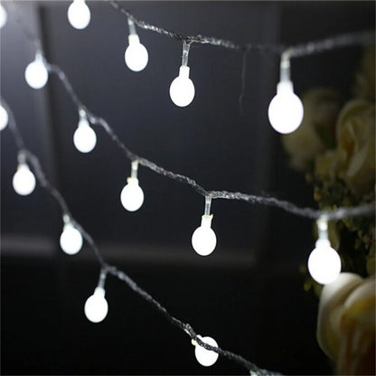 Cherry Balls LED Fairy String Lights Garland Decoration