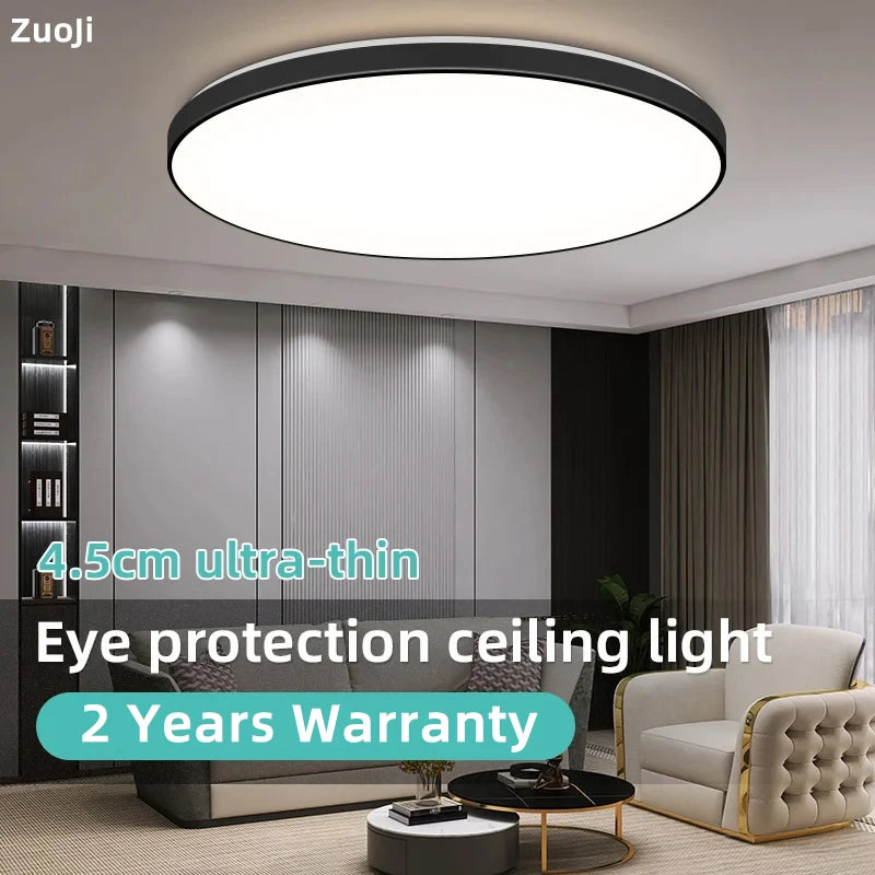 Led Ceiling Light Modern Ultra-Thin Panel Light Lamp