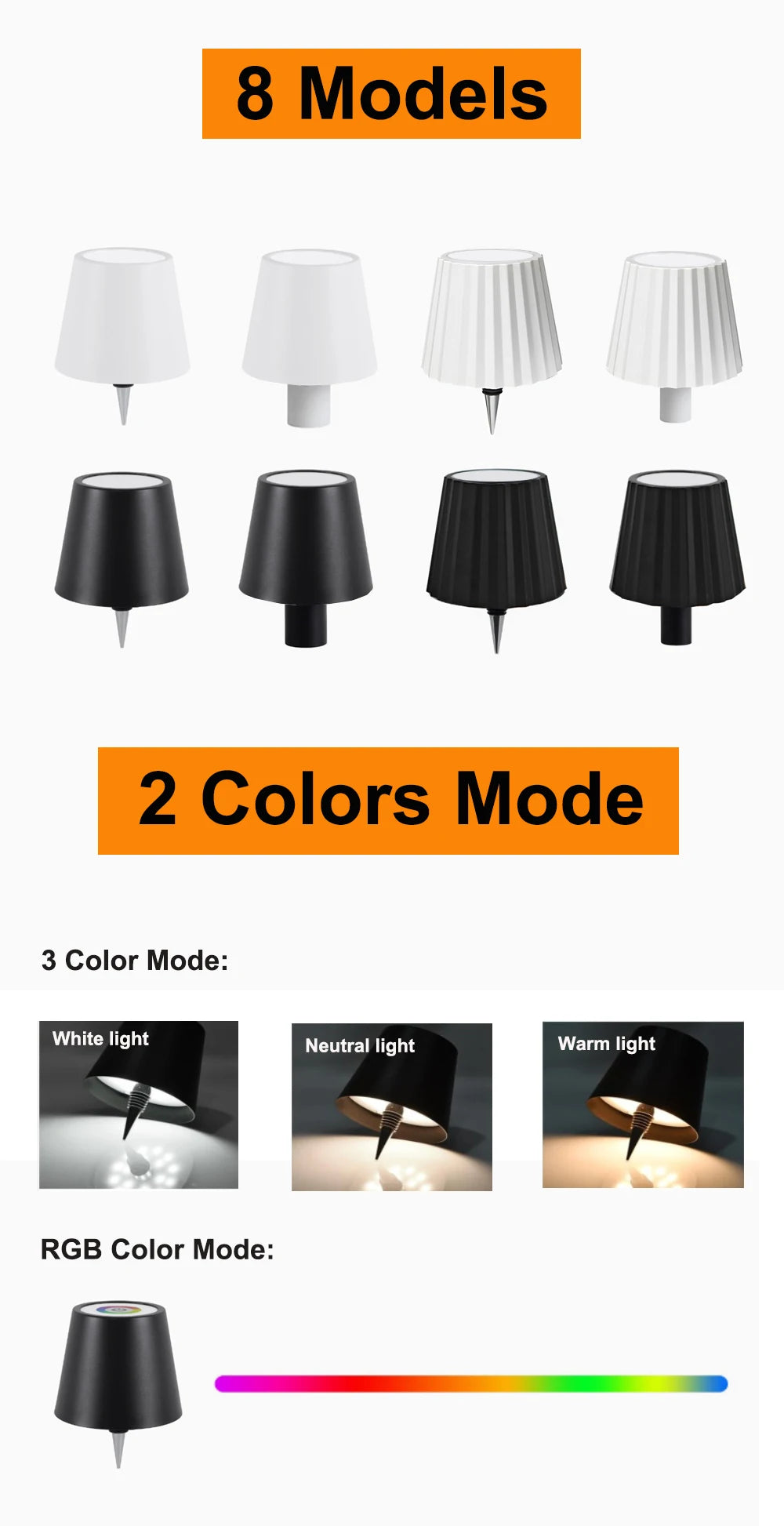 KFV Wireless Table Lamp Wine Bottles LED Bottle Light
