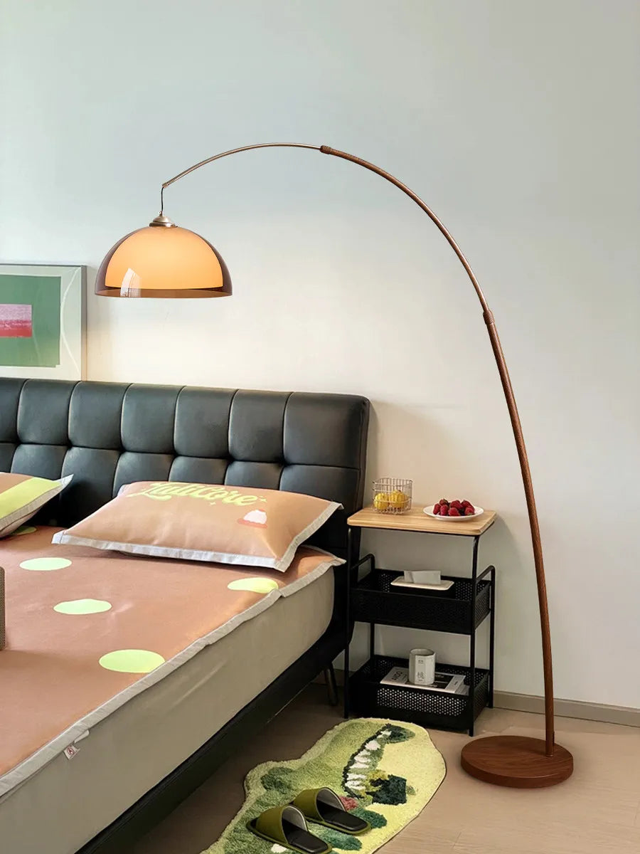 Acrylic Lampshade Floor Lamp Modern Minimalist Light