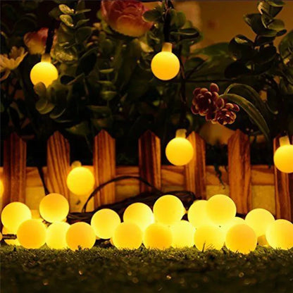 100LED Solar String Flowers Fairy Lights Outdoor Solar String Lights