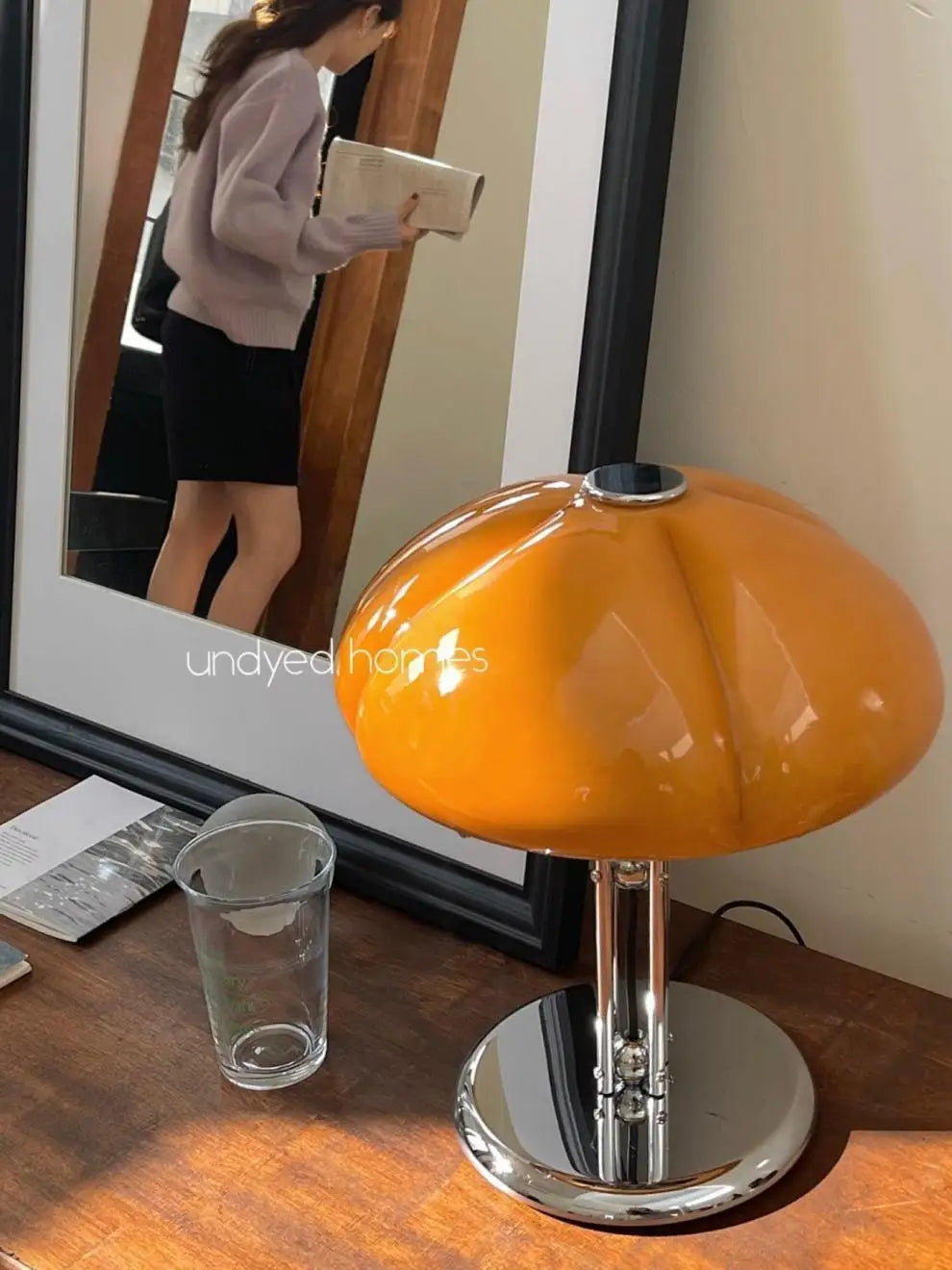 Korean Bauhaus Bedroom Mushroom Desk Lamp