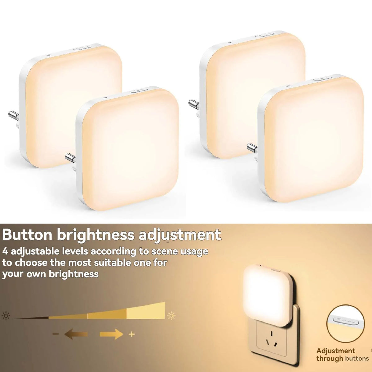 Lights By Night Dimmable LED Night Light