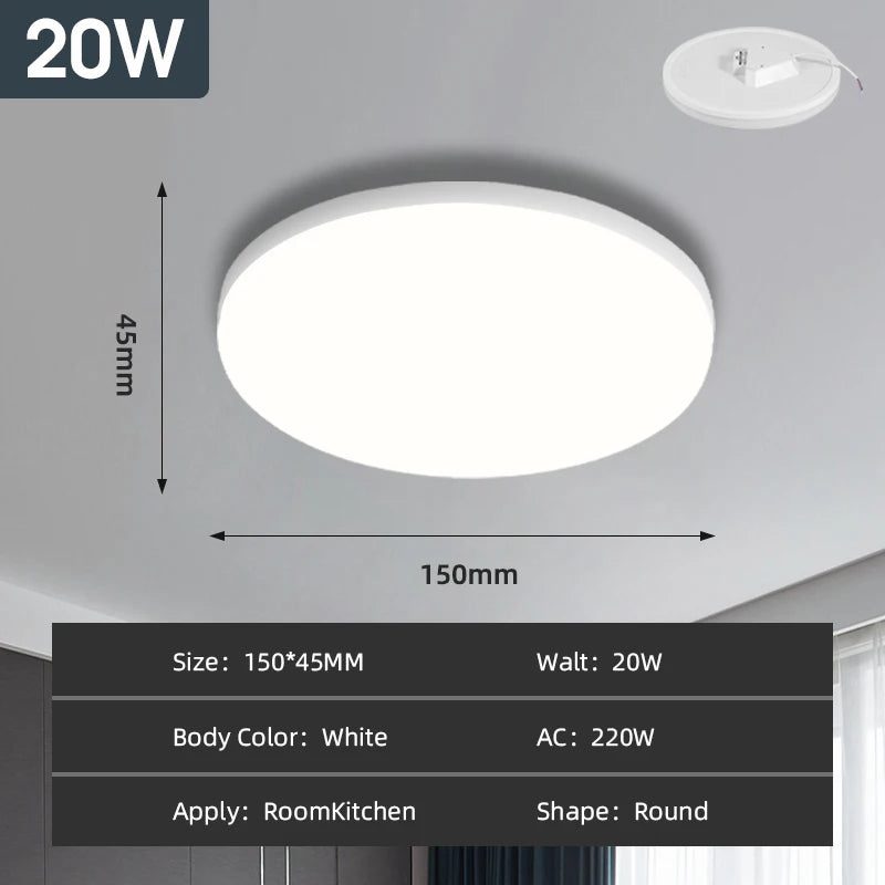 Led Ceiling Light 220v Modern Ceiling Lamp Led Panel