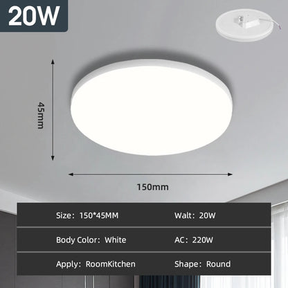 Led Ceiling Light 220v Modern Ceiling Lamp Led Panel