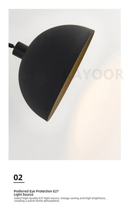 Italian Floor Lamp Modern Living Room Sofa Side Standing Lights