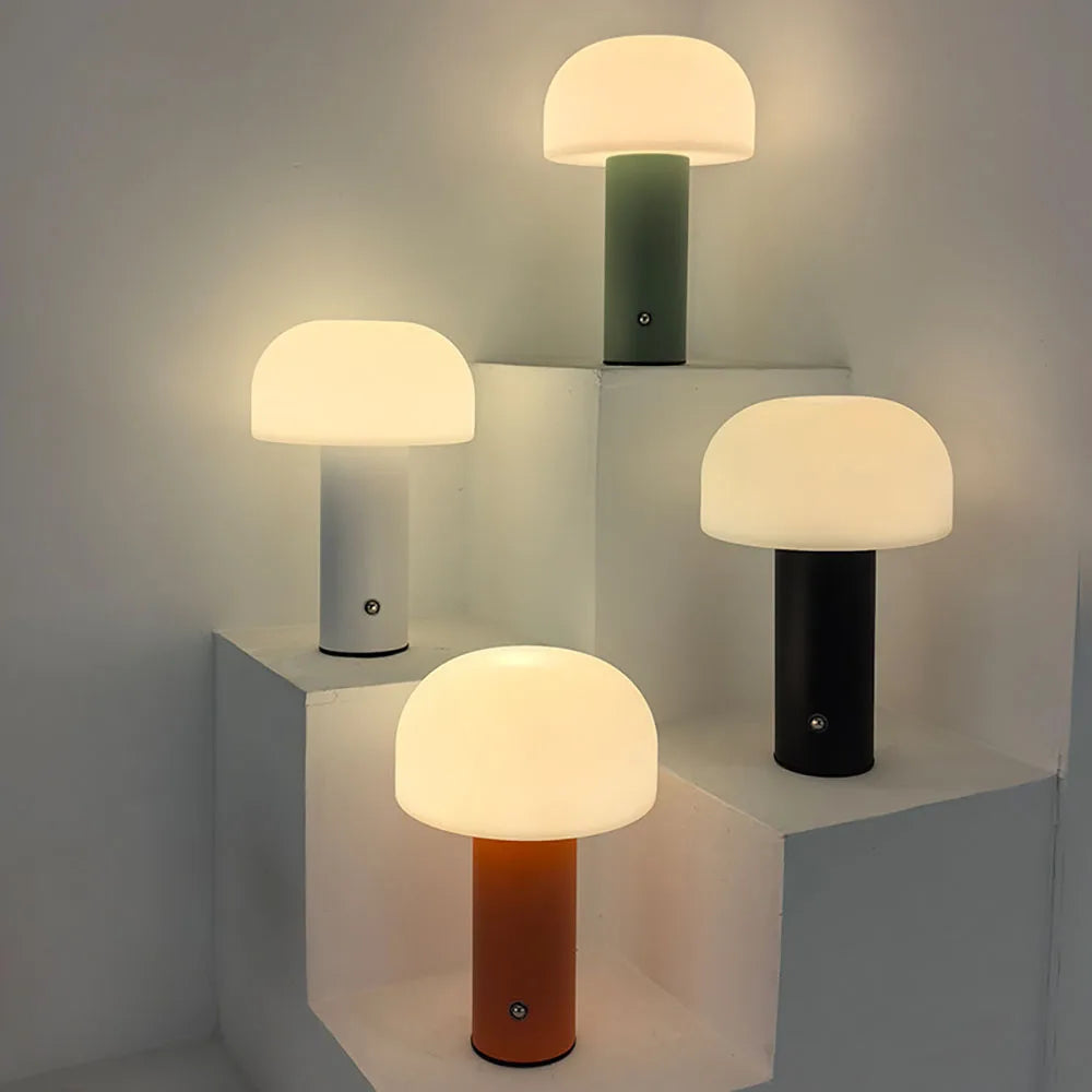 New Mushroom Lamp LED Charging Table Lamp