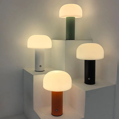 New Mushroom Lamp LED Charging Table Lamp