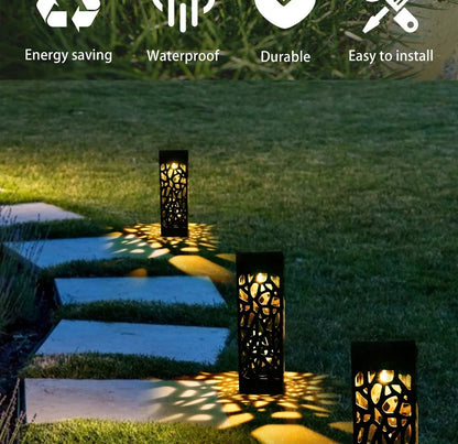 Solar Lawn Light Outdoor Solar Powered Buried Path Lights