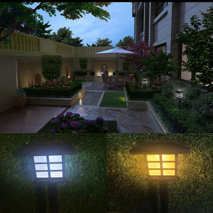 8 Pack Solar Pathway Garden Lights Outdoor Waterproof