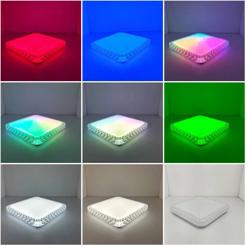 RGB Square ceiling light  LED Tuya Smart  control