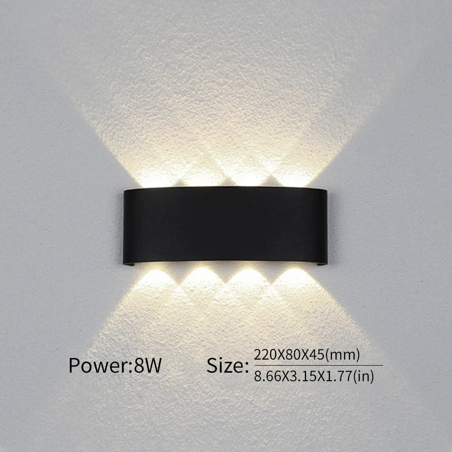 Led Wall Lamp outdoor Stair Light Fixture Bedside Loft