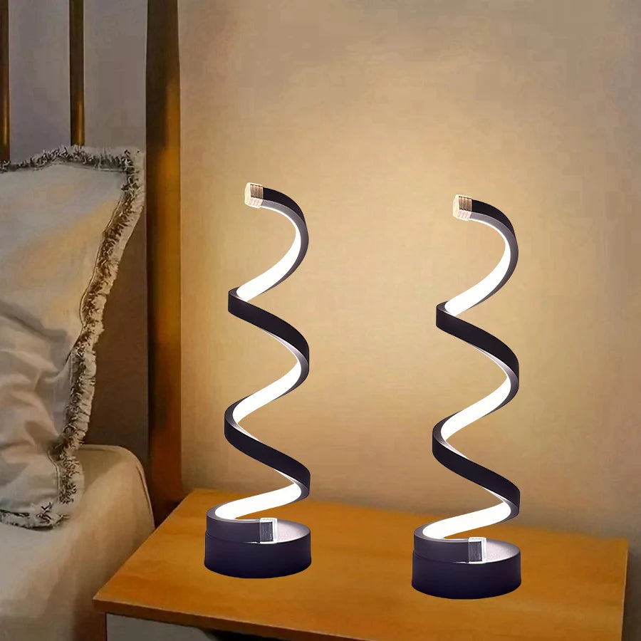 1pcs bedroom bedside lamp - 3-way dimmable touch light