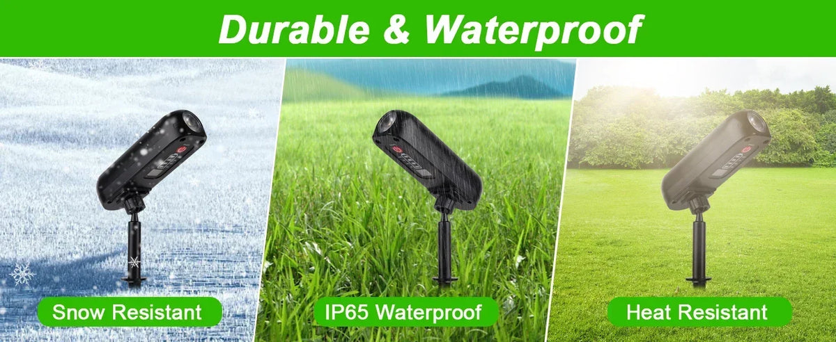 LED Outdoor Solar Lawn Lights Landscape Spotlights