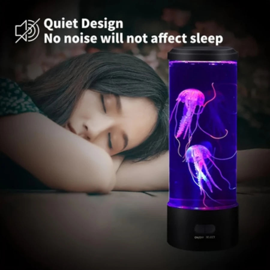 New Fantasy Desk Jellyfish Lamp 7 Color Changing  Lamp