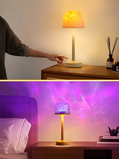 Creative Ocean Wave Cordless Projector Light RGB