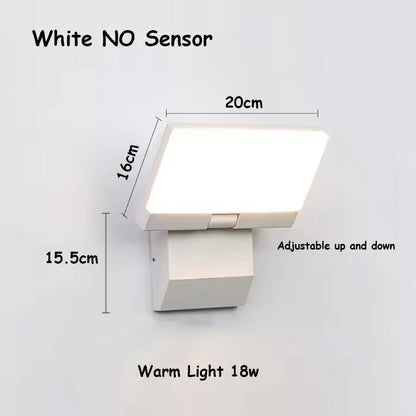 Outdoor Wall Light LED IP65 Waterproof Sensor Street Lamps