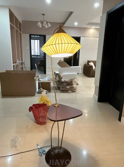 Japanese Retro Floor Lamp SofaSide Standing Lamp  Light