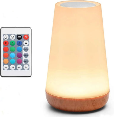 Usb Rechageable Dimmable Touch Lamp Bedroom Portable Night Lamp