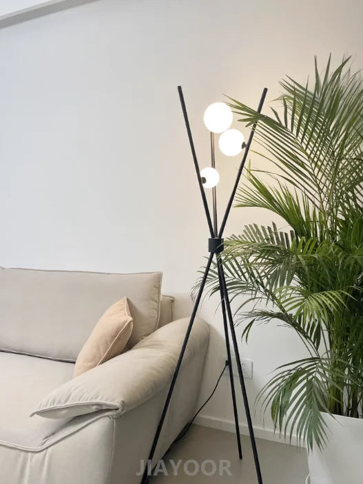Nordic Living Room Sofa Floor Lamp Modern Creative Moon