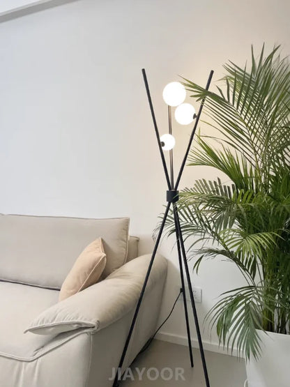 Nordic Living Room Sofa Floor Lamp Modern Creative Moon