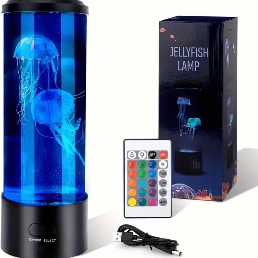 Novelty Design Jellyfish Light Relax Mood Lamp