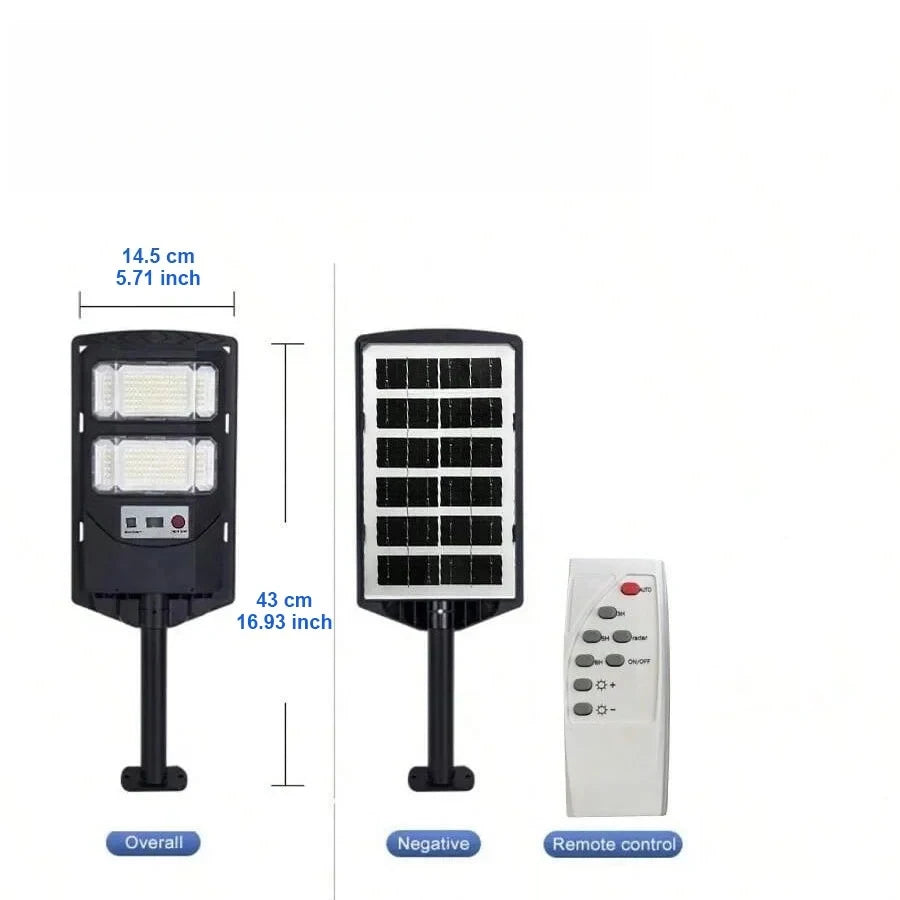 Waterproof Street Lamp Floodlight With Motion Sensor Garden Wall Yard Light