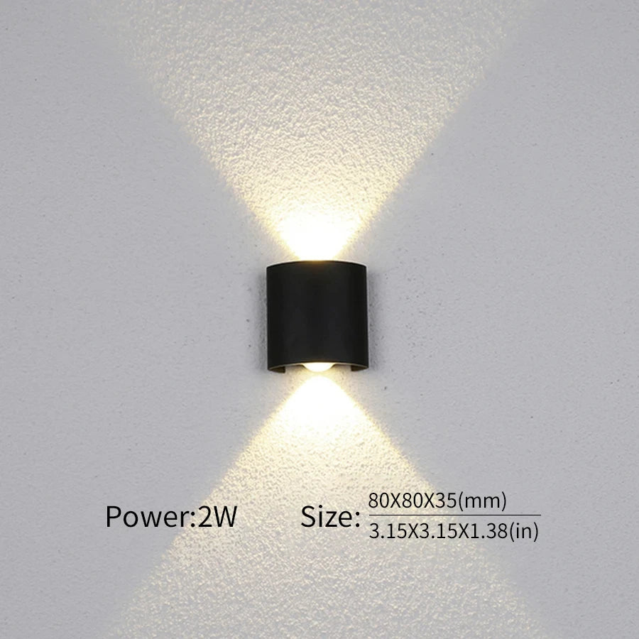Led Wall Lamp outdoor Stair Light Fixture Bedside Loft