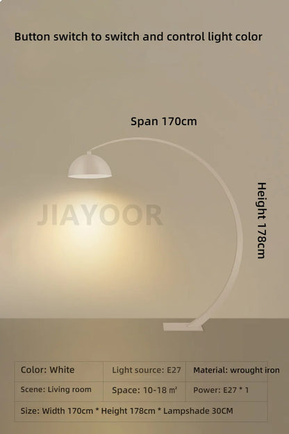 Italian Floor Lamp Modern Living Room Sofa Side Standing Lights