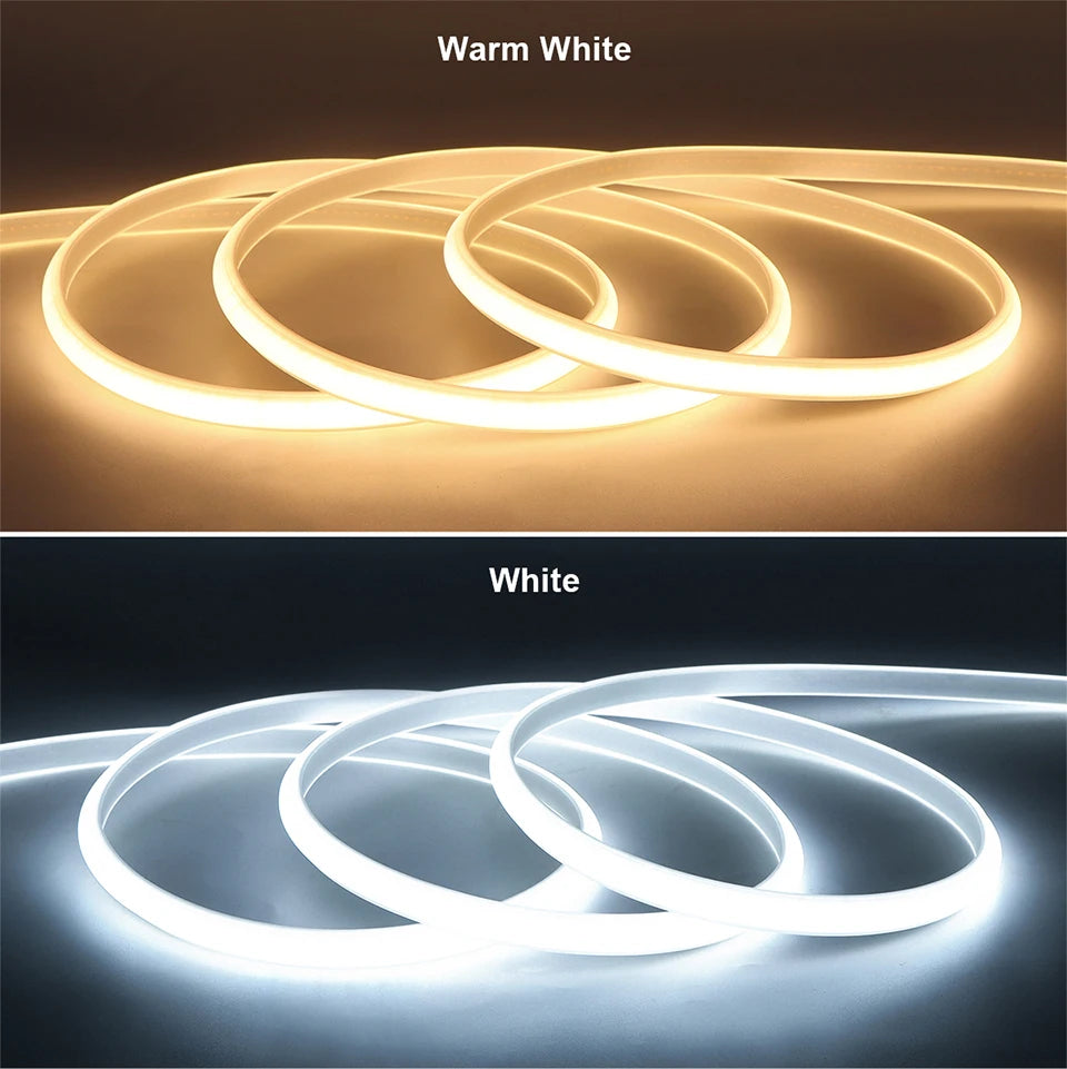 110V 220V Cob LED Tape Outdoor Waterproof Christmas Decor
