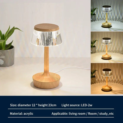 USB Atmosphere Table Lamp Modern Led Touch Night Lights