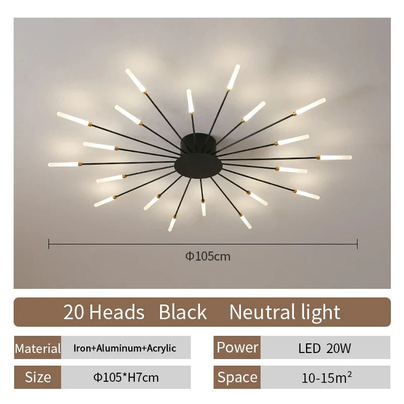 Modern LED Ceiling Lamp Ceiling Chandelier Lights
