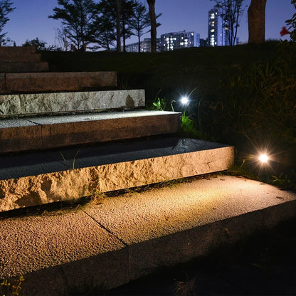 LED Outdoor Solar Lawn Lights Landscape Spotlights