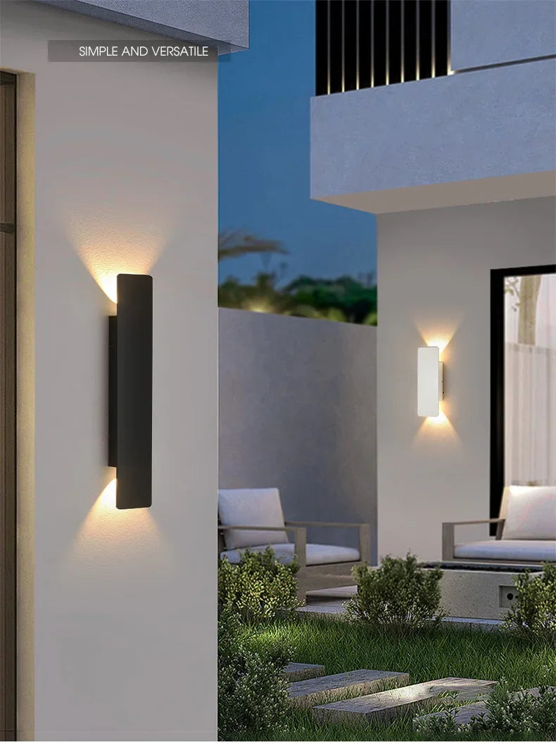Outdoor Waterproof Wall Lamp Modern LED Lamp