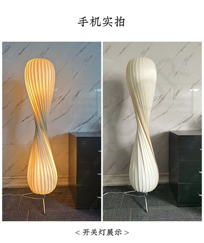 Living Room Floor Lamp Wooden Style Bedroom Headboard