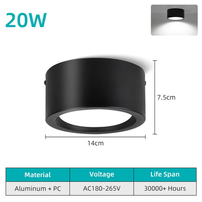 Led Ceiling Lamp 110-265V Ultra Thin Panel Led Light