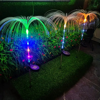 LED Solar Jellyfish Garden Lights Outdoor Waterproof Christmas Ornaments