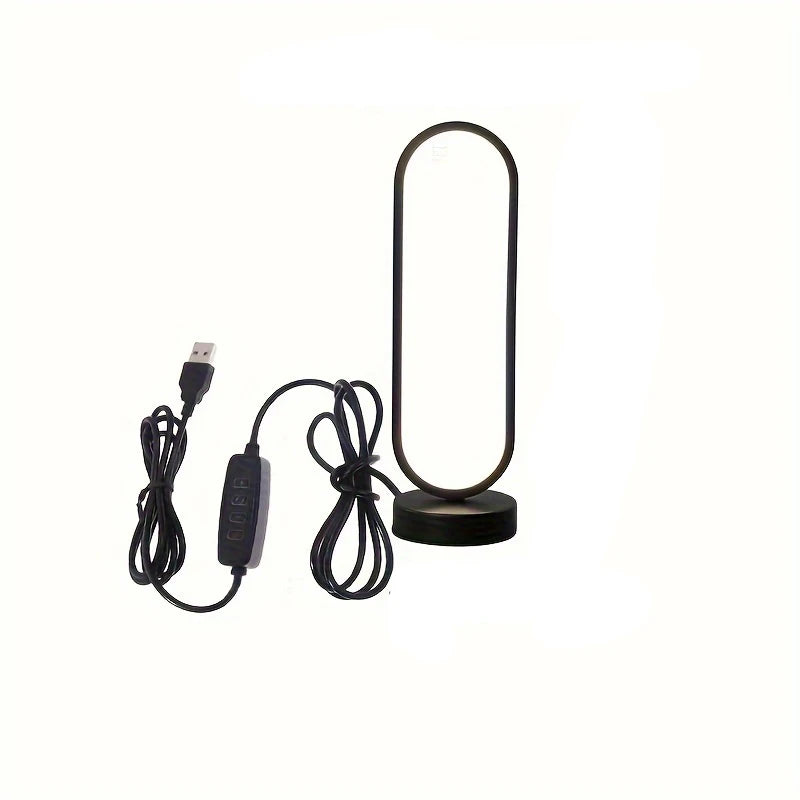1PC Lamp Bedroom Ring Lamp Dimming LED Night Light