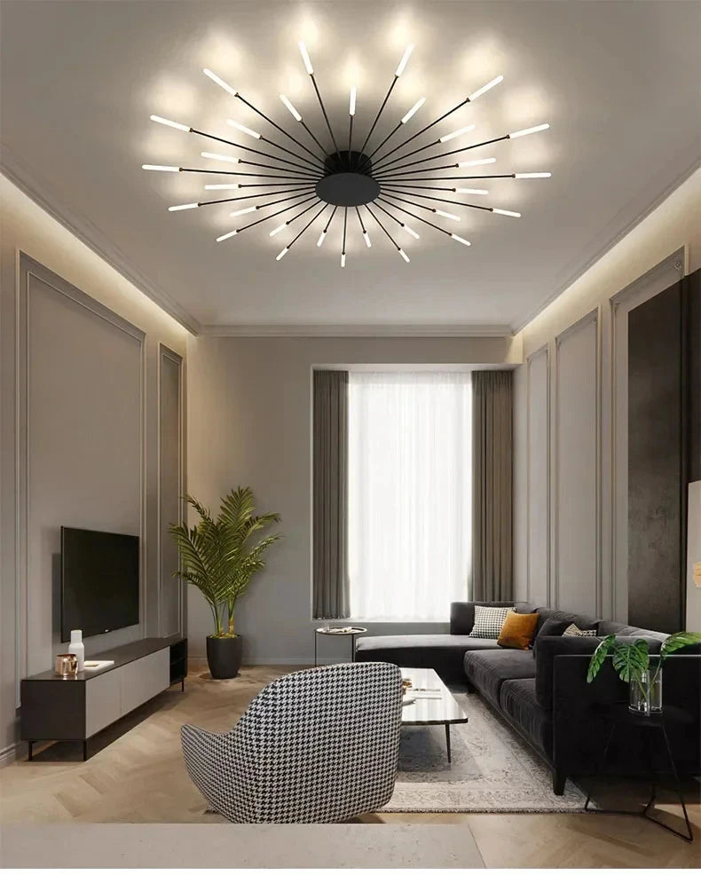 Living Room Light LED Ceiling Lamp Modern Indoor Lighting