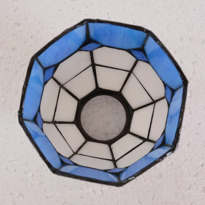 Vintage Stained Glass Lampshade for Pendant Lights