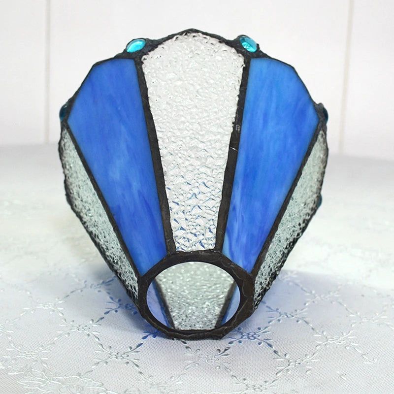 Vintage Stained Glass Lampshade for Pendant Lights