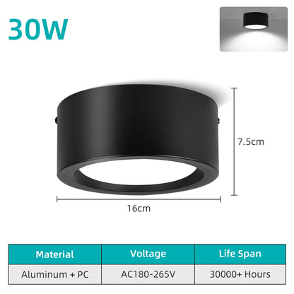 Led Ceiling Lamp 110-265V Ultra Thin Panel Led Light