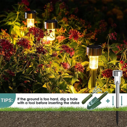 Outdoor Solar Lights Garden Lights Solar Powered Lamp